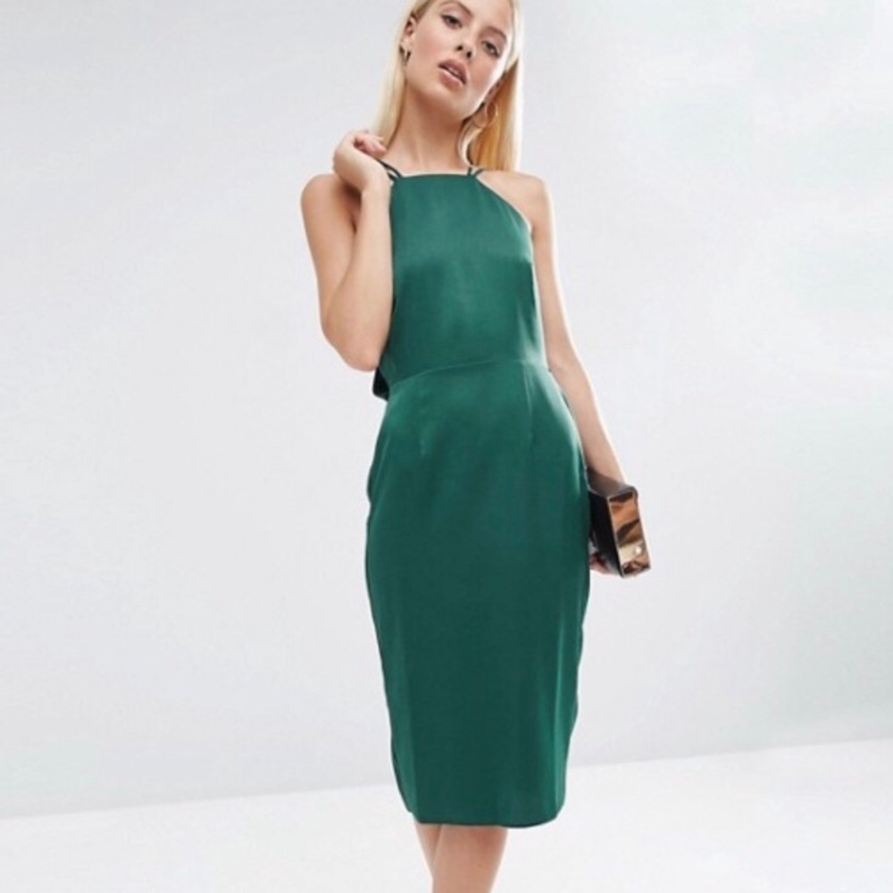 Emerald ASOS dress